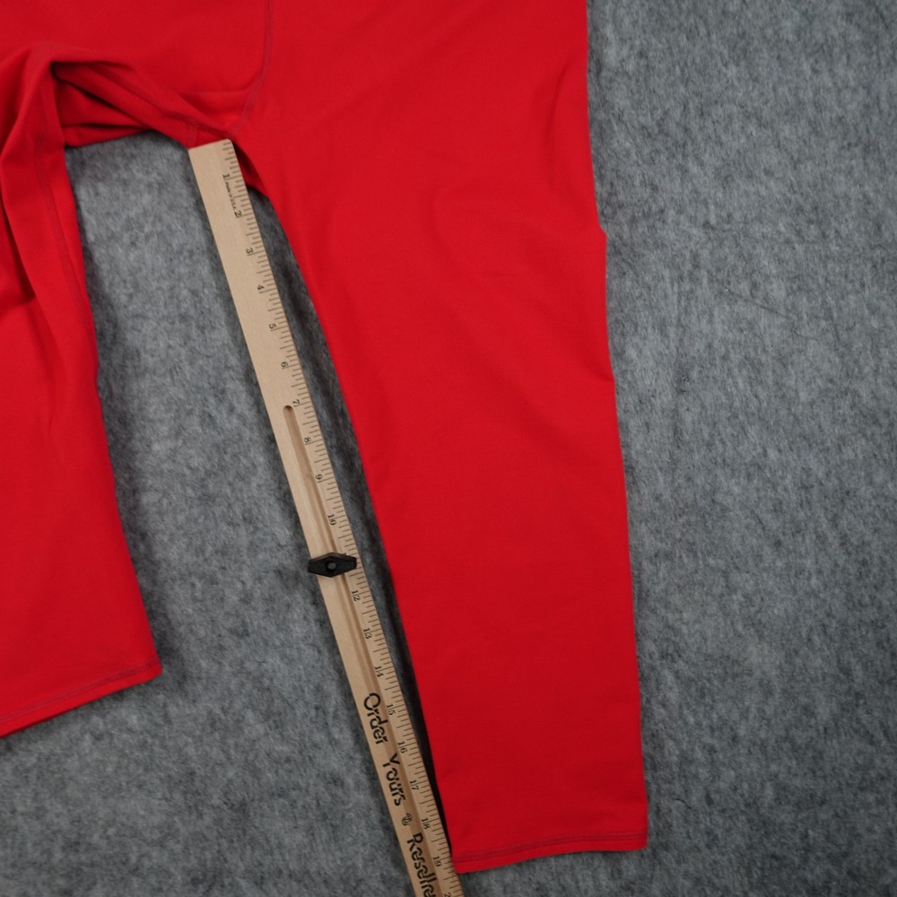Fabletics Leggings Women L/XL? Red Capri Cropped Athletic Workout Yoga Pants - Picture 2 of 10